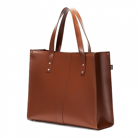 Zatchels Shopper Chestnut